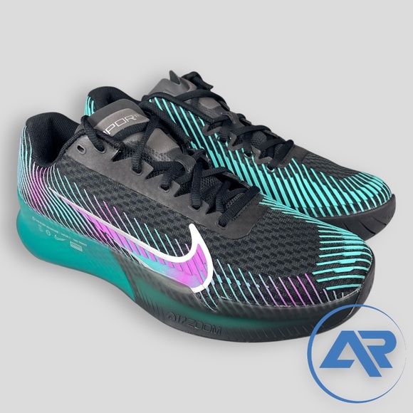 Nike Court Air Zoom Vapor 11 Attack Premier Jungle Fuchsia Men's Size FD6693-001 - Picture 1 of 7